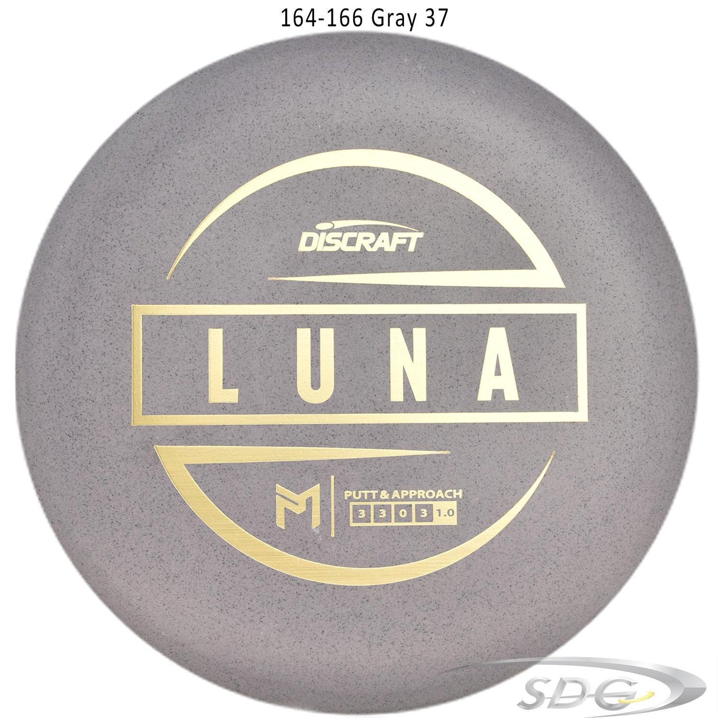 discraft-jawbreaker-rubber-blend-luna-paul-mcbeth-signature-disc-golf-putter 160-163 Gray 37