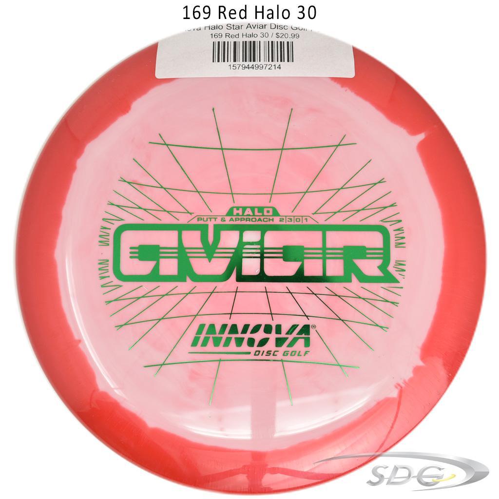 innova-halo-star-aviar-disc-golf-putter 169 Red Halo 30 