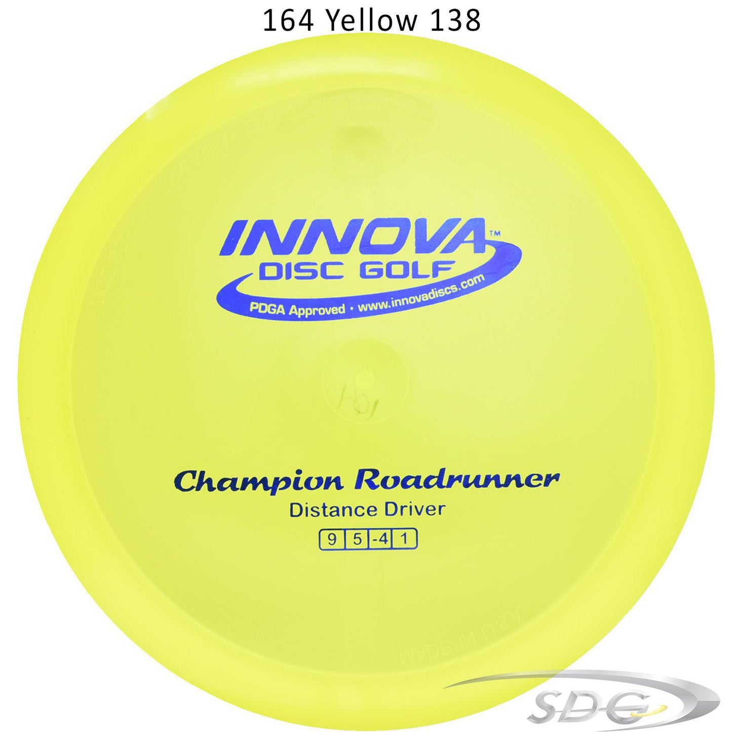 innova-champion-roadrunner-disc-golf-distance-driver 164 Yellow 138 