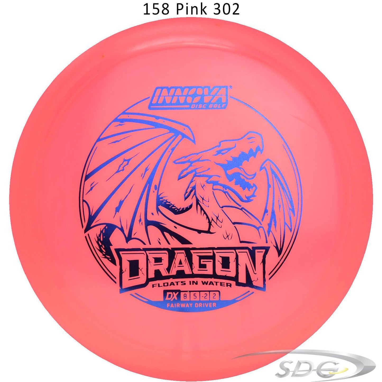 innova-dx-dragon-disc-golf-fairway-driver 158 Pink 302 