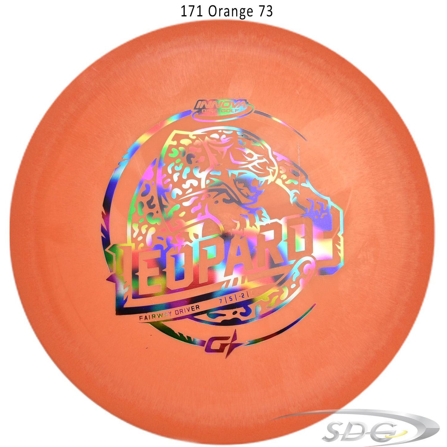 innova-gstar-leopard3-disc-golf-fairway-driver 171 Orange 73 