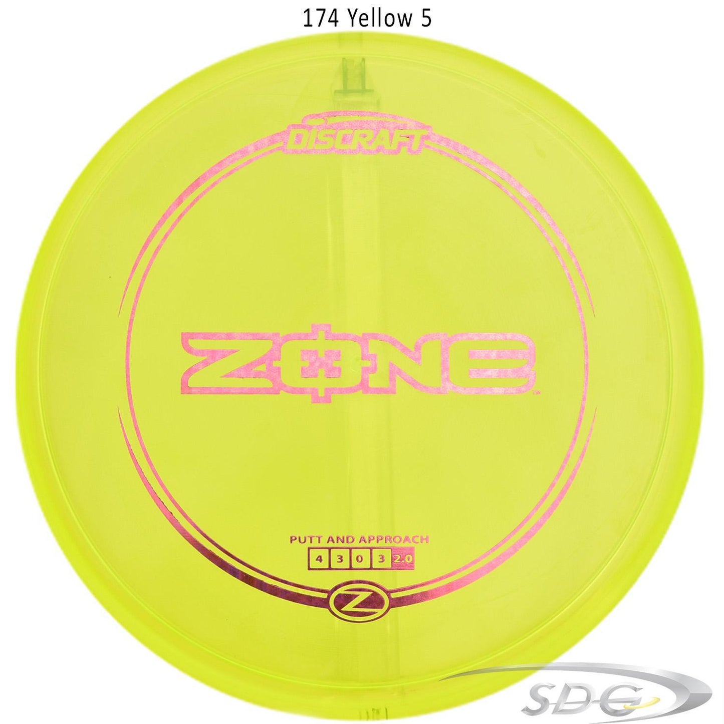 discraft-z-line-zone-disc-golf-putter 174 Yellow 5
