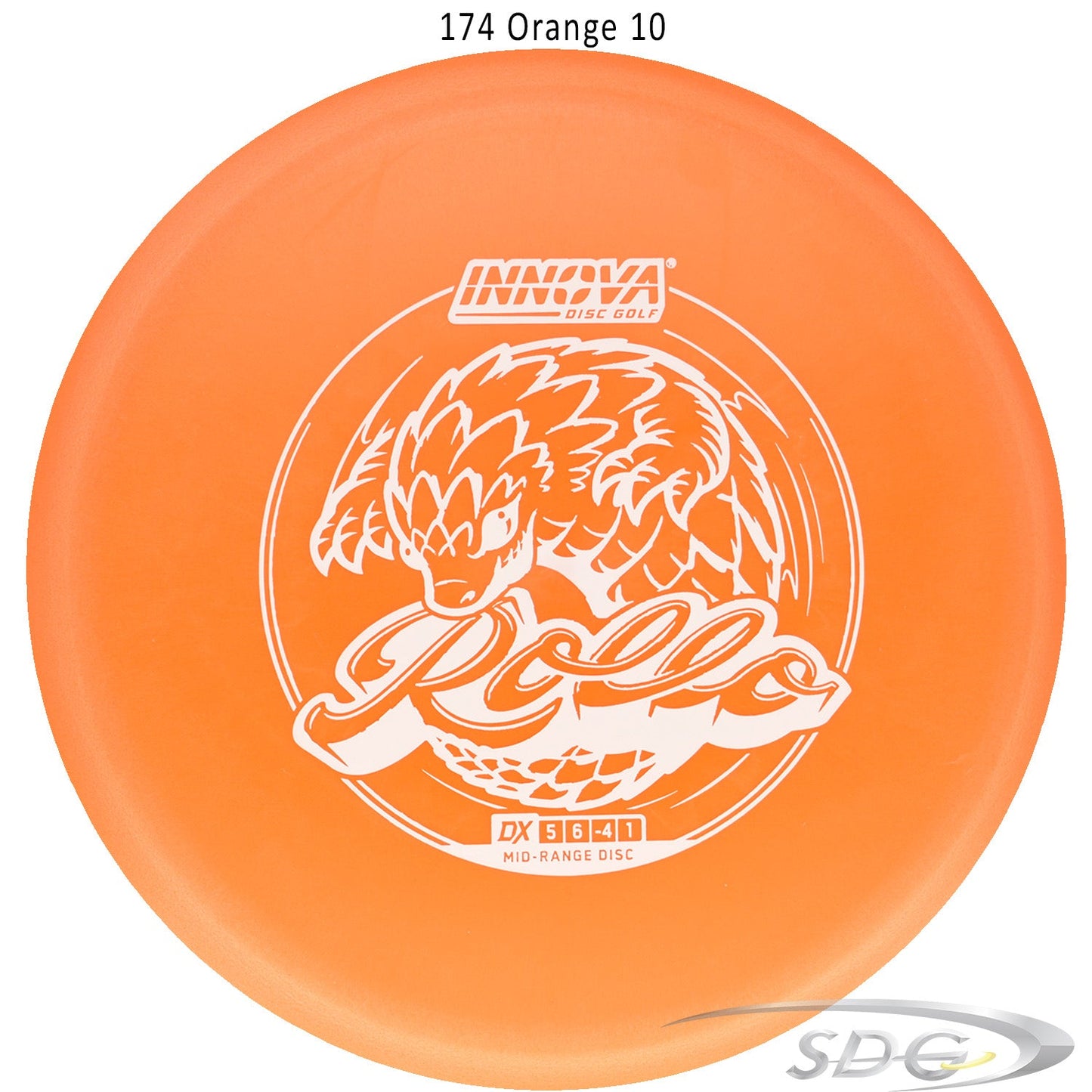 innova-dx-rollo-disc-golf-mid-range 174 Orange 10 