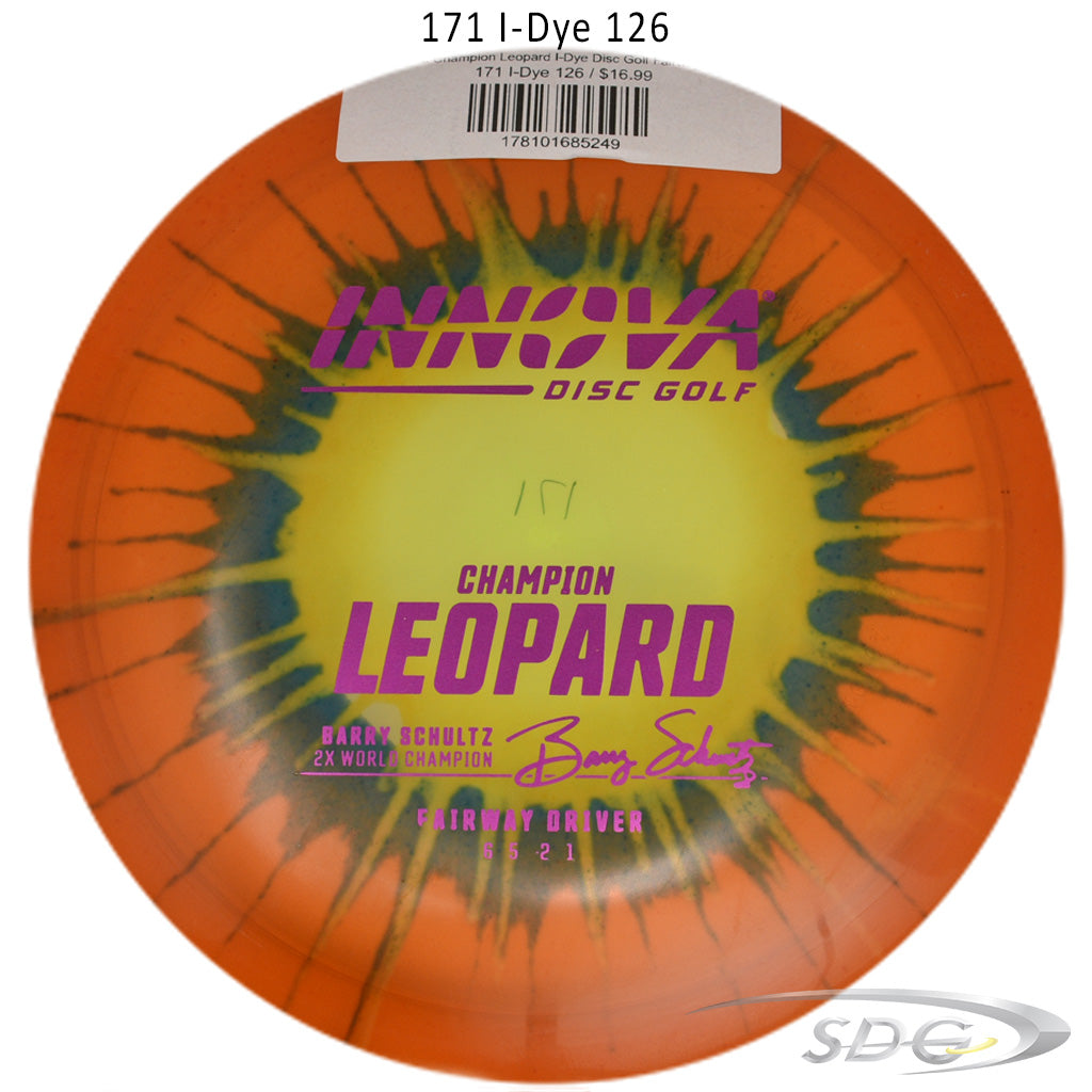 innova-champion-leopard-i-dye-disc-golf-fairway-driver 171 I-Dye 126 