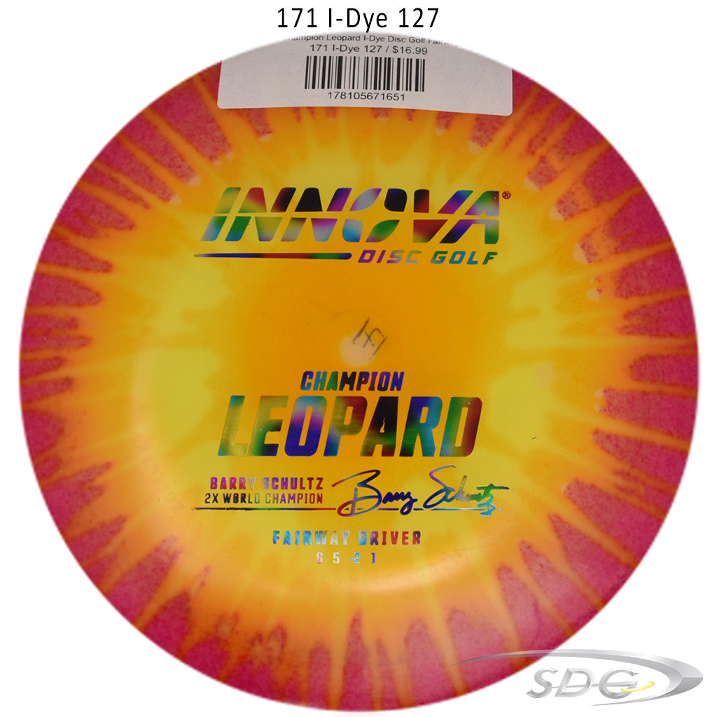 innova-champion-leopard-i-dye-disc-golf-fairway-driver 171 I-Dye 127 