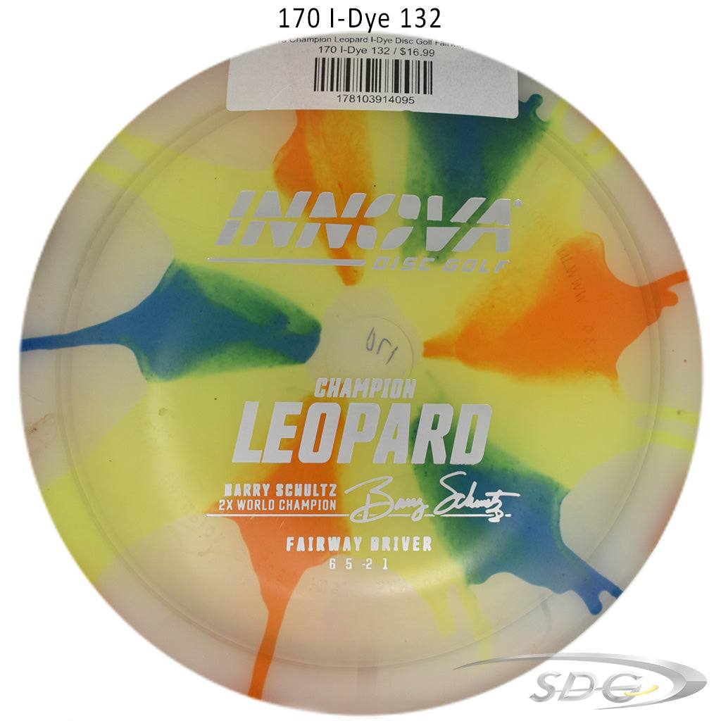 innova-champion-leopard-i-dye-disc-golf-fairway-driver 170 I-Dye 132 