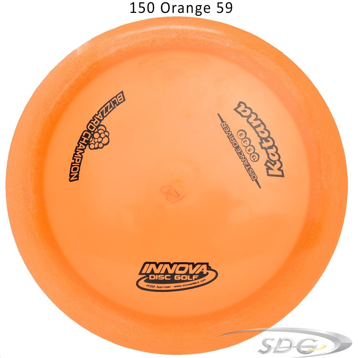 innova-blizzard-champion-katana-disc-golf-distance-driver 150 Orange 59
