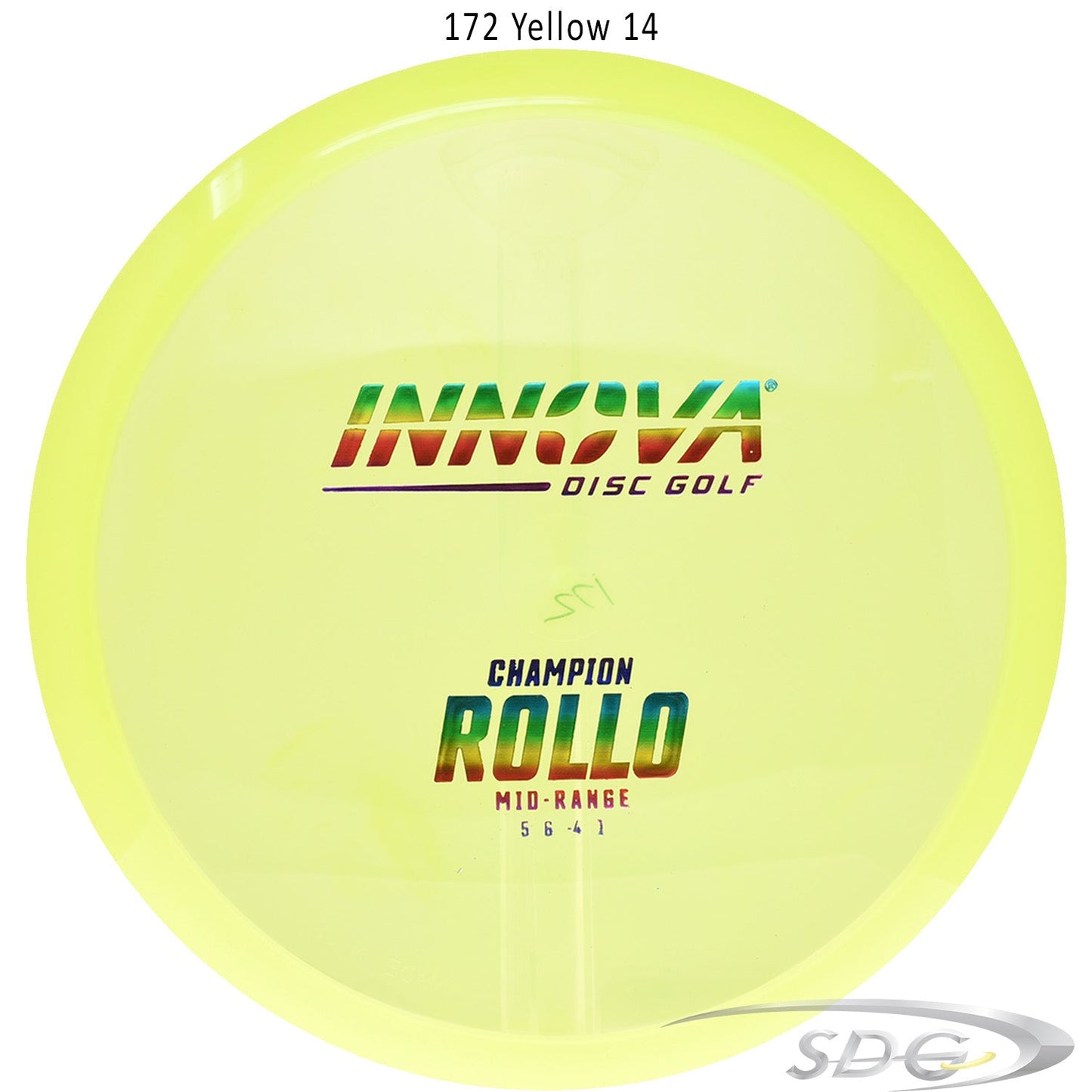 innova-champion-rollo-disc-golf-mid-range 172 Yellow 14 