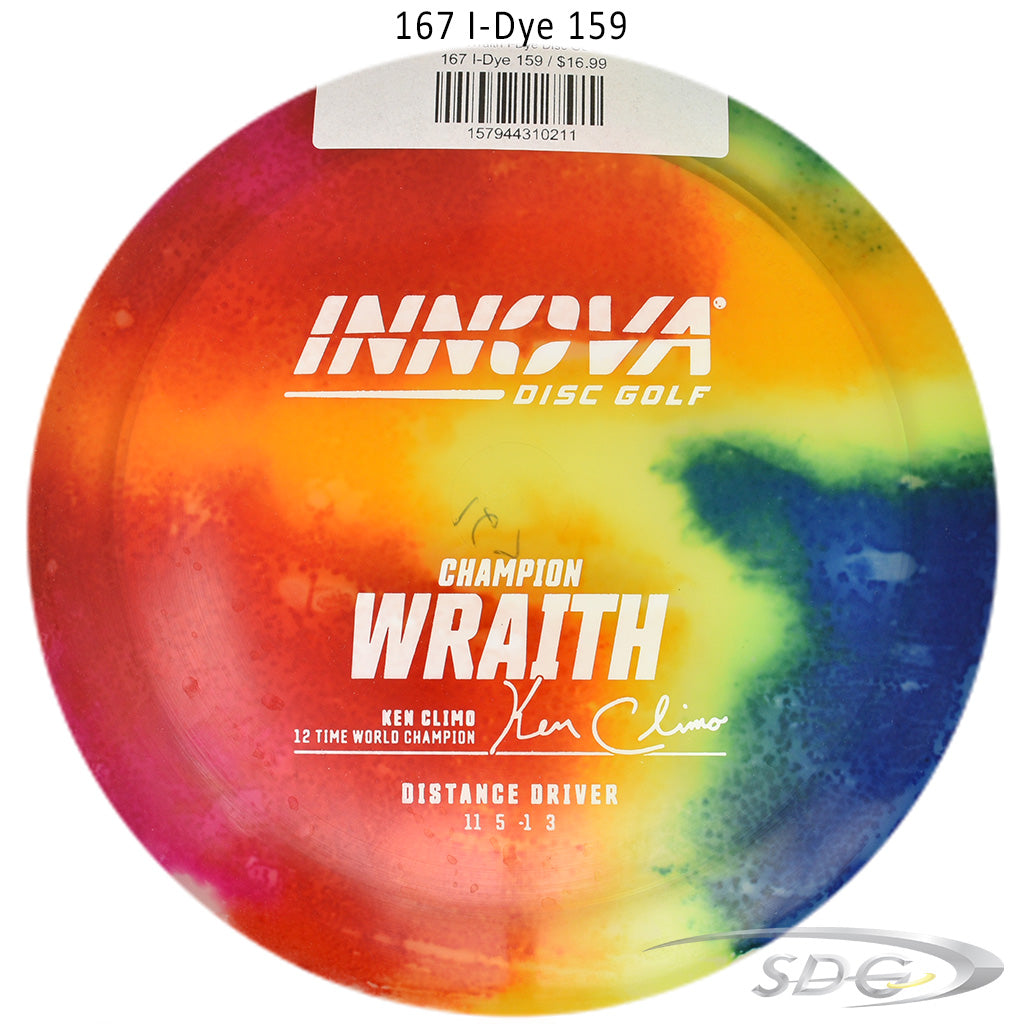 Innova Champion Wraith I-Dye Disc Golf Distance Driver