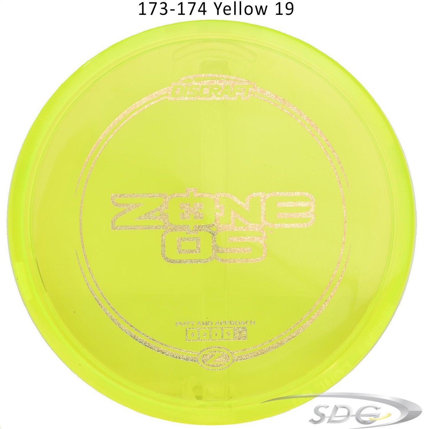 discraft-z-line-zone-os-disc-golf-putter 173-174 Yellow 19