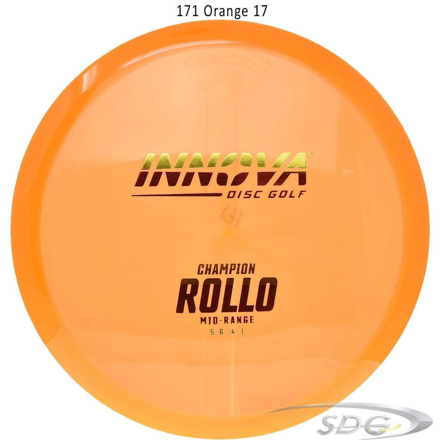 innova-champion-rollo-disc-golf-mid-range 171 Orange 17 