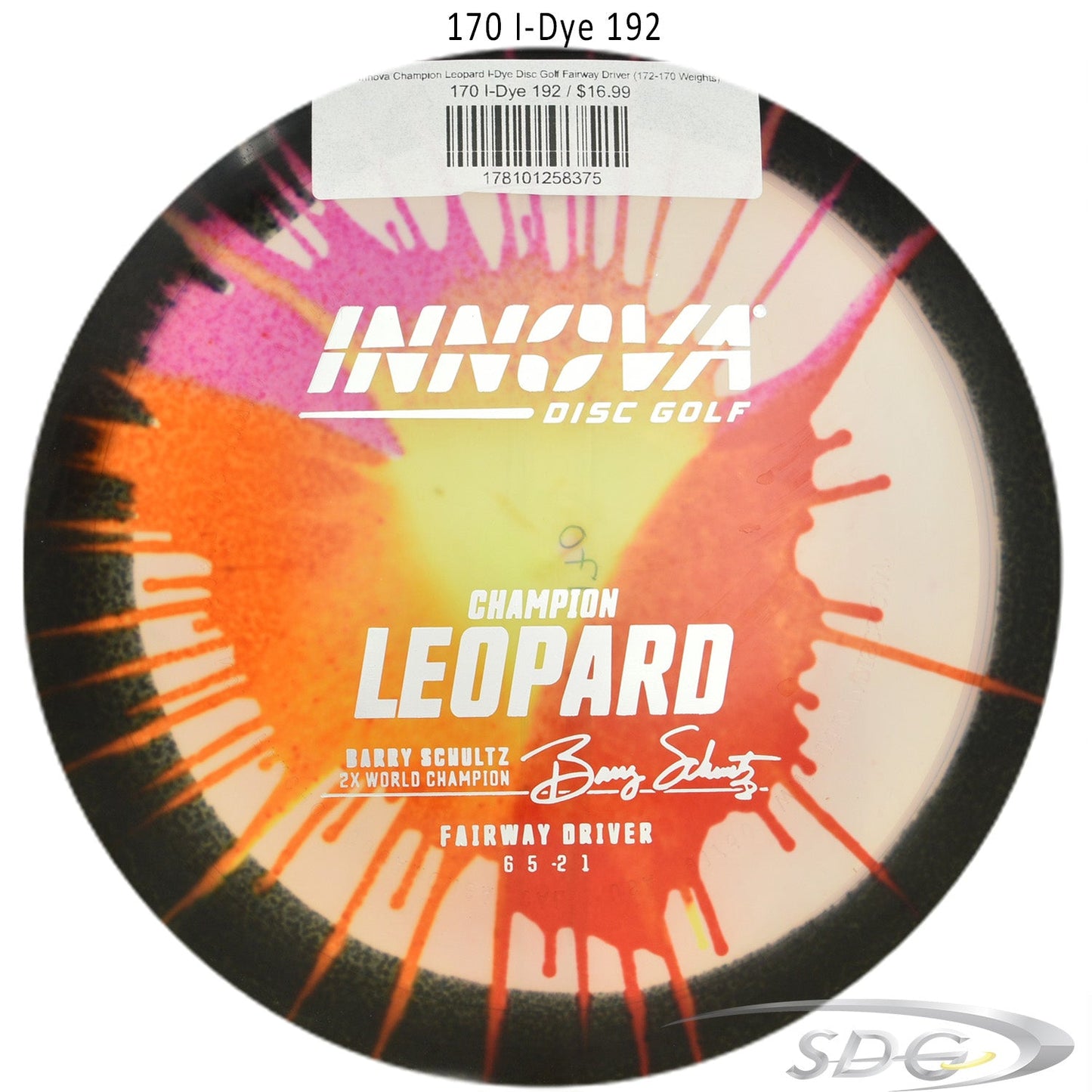innova-champion-leopard-i-dye-disc-golf-fairway-driver 170 I-Dye 192 