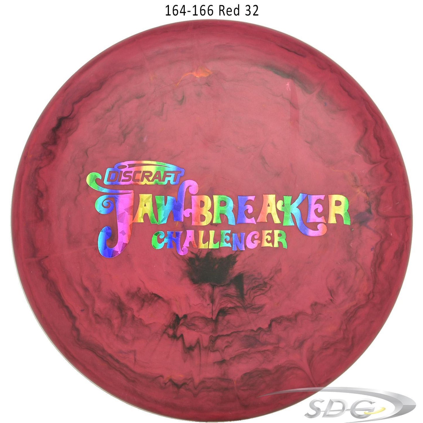 discraft-jawbreaker-challenger-disc-golf-putter 164-166 Red 32