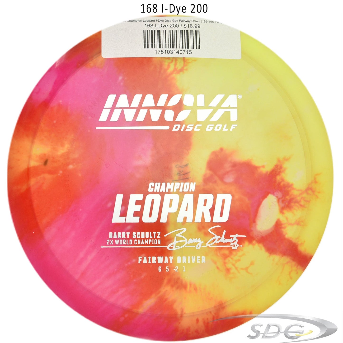 innova-champion-leopard-i-dye-disc-golf-fairway-driver 168 I-Dye 200 