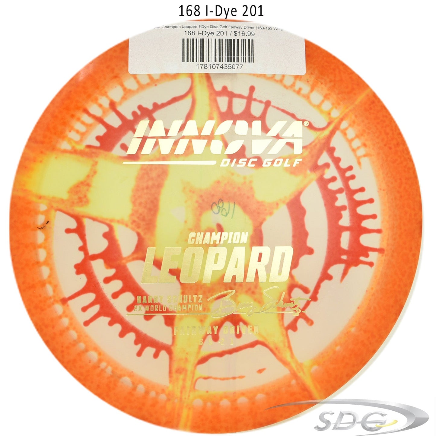 innova-champion-leopard-i-dye-disc-golf-fairway-driver 168 I-Dye 201 