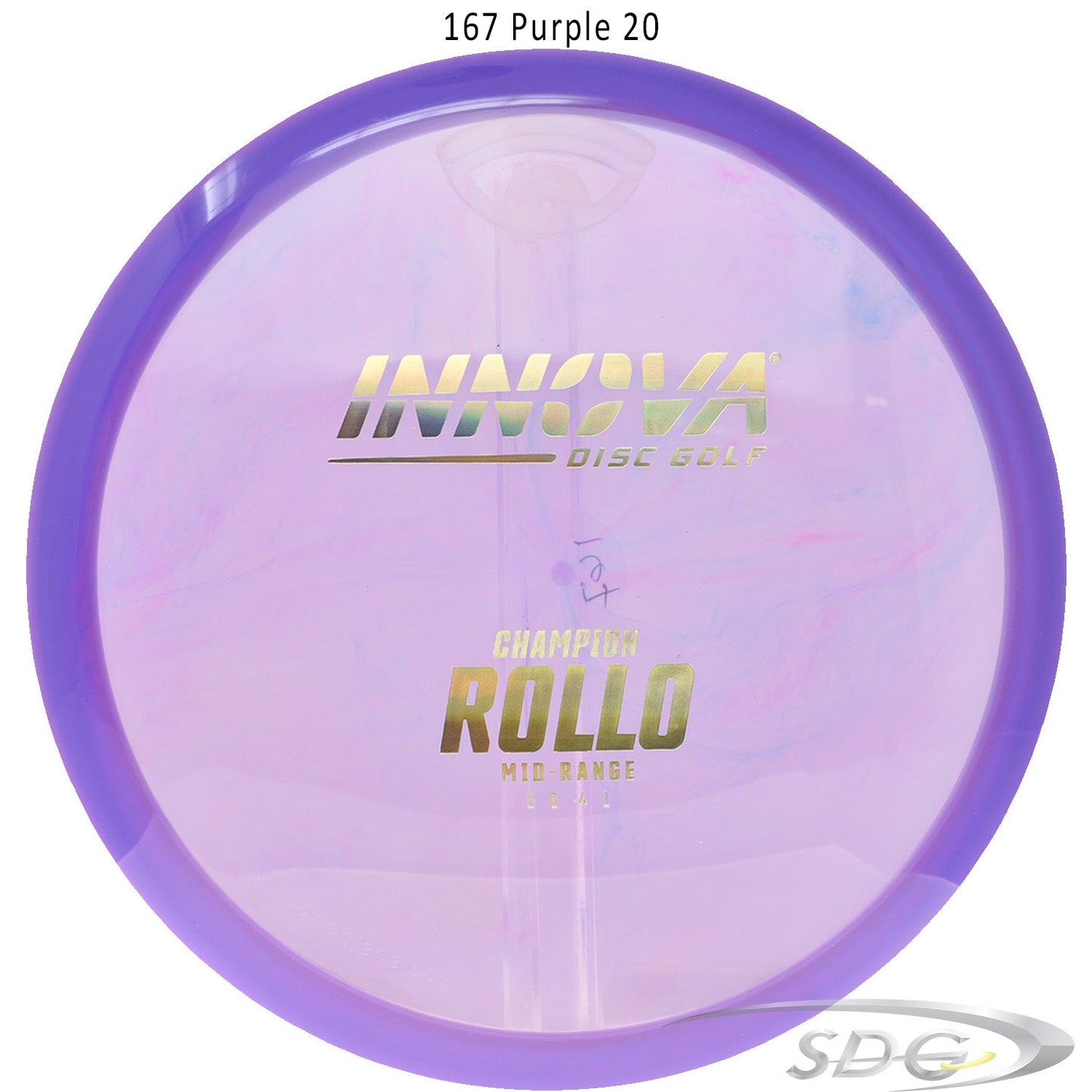 innova-champion-rollo-disc-golf-mid-range 167 Purple 20 