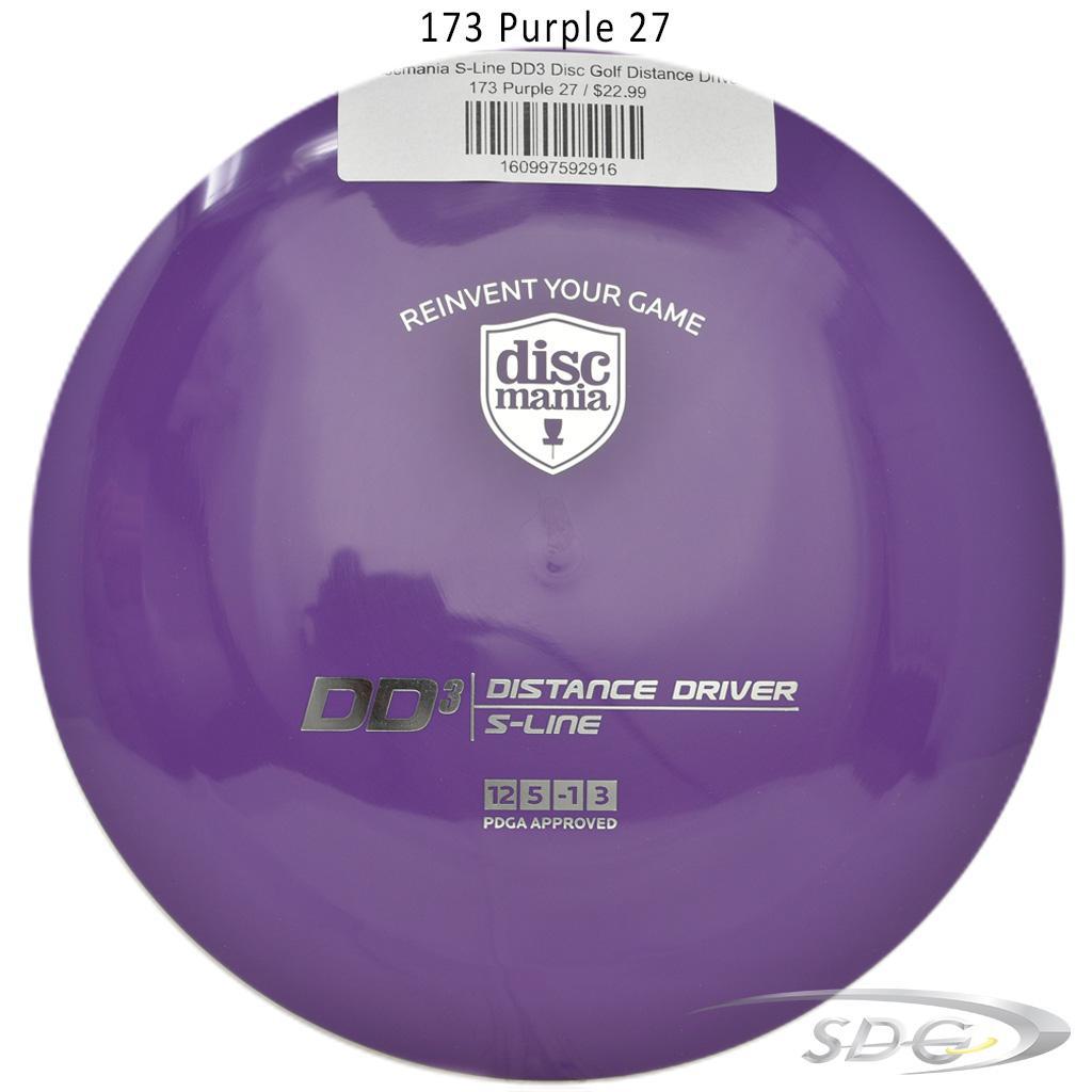 discmania-s-line-dd3-disc-golf-distance-driver 173 Purple 27 