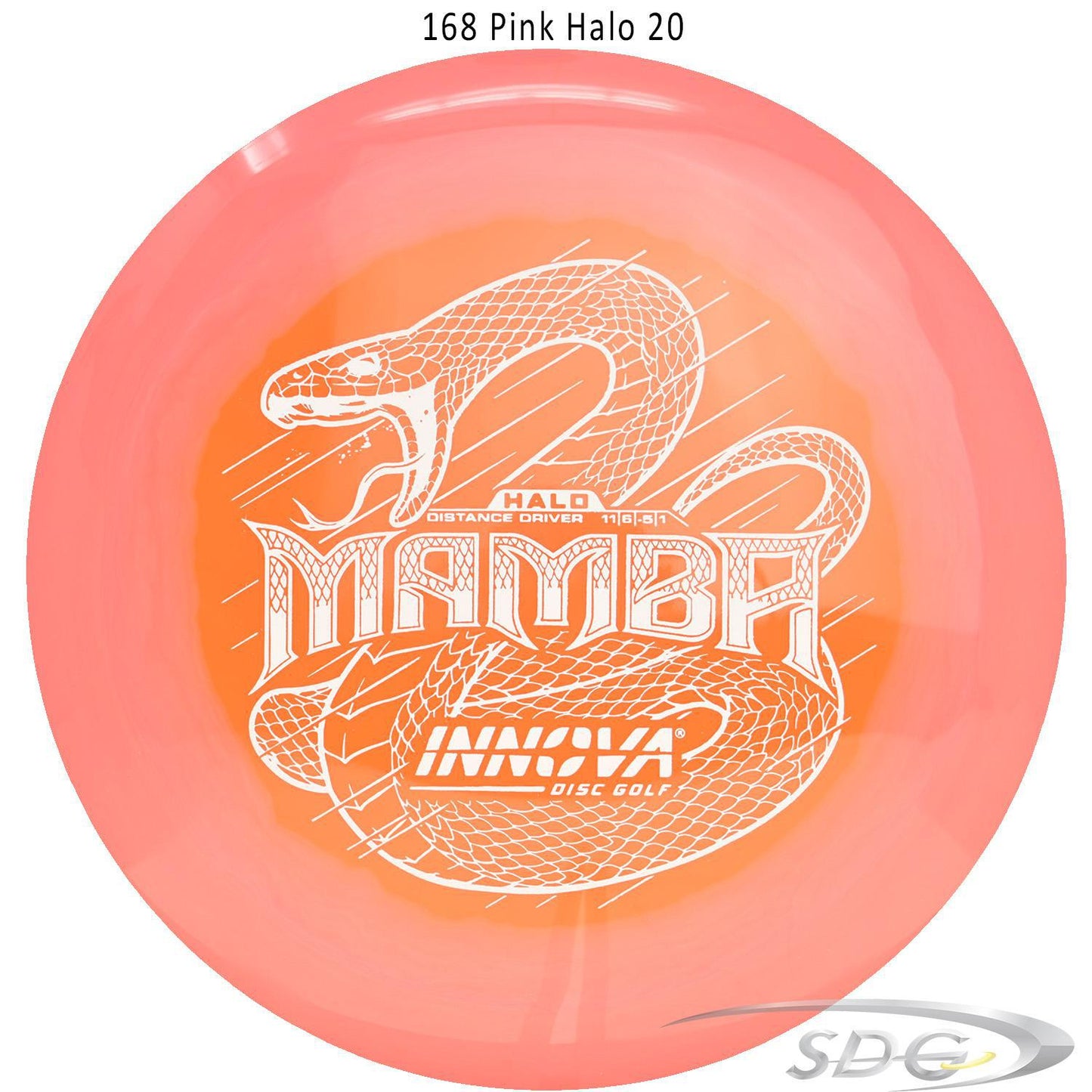 innova-halo-star-mamba-disc-golf-distance-driver 168 Pink Halo 20 