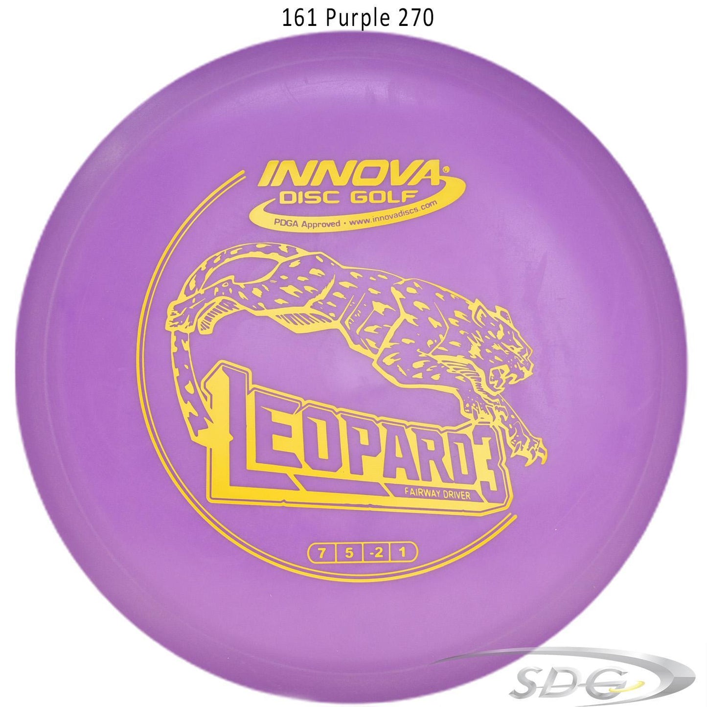 innova-dx-leopard3-disc-golf-fairway-driver 161 Purple 270 