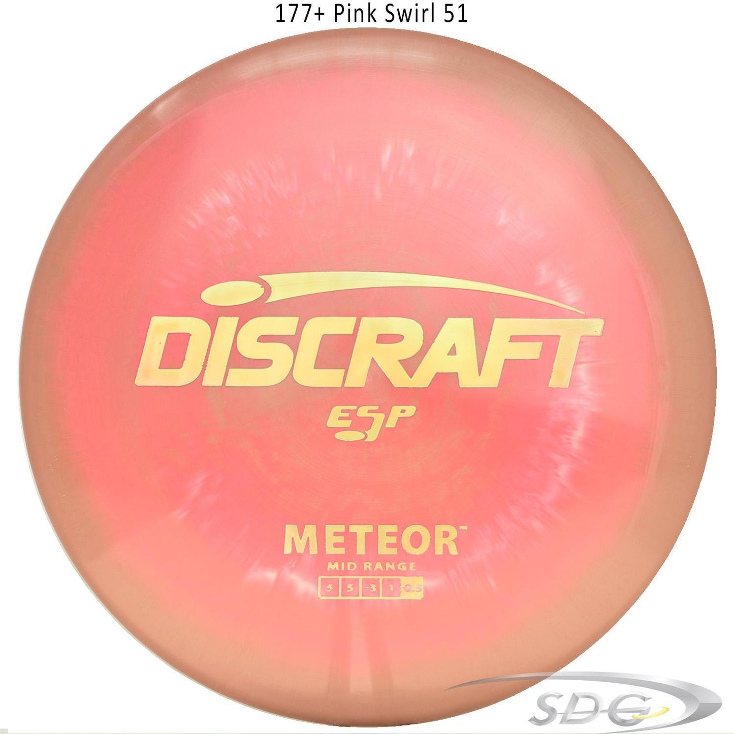 discraft-esp-meteor-disc-golf-mid-range 177+ Pink Swirl 51