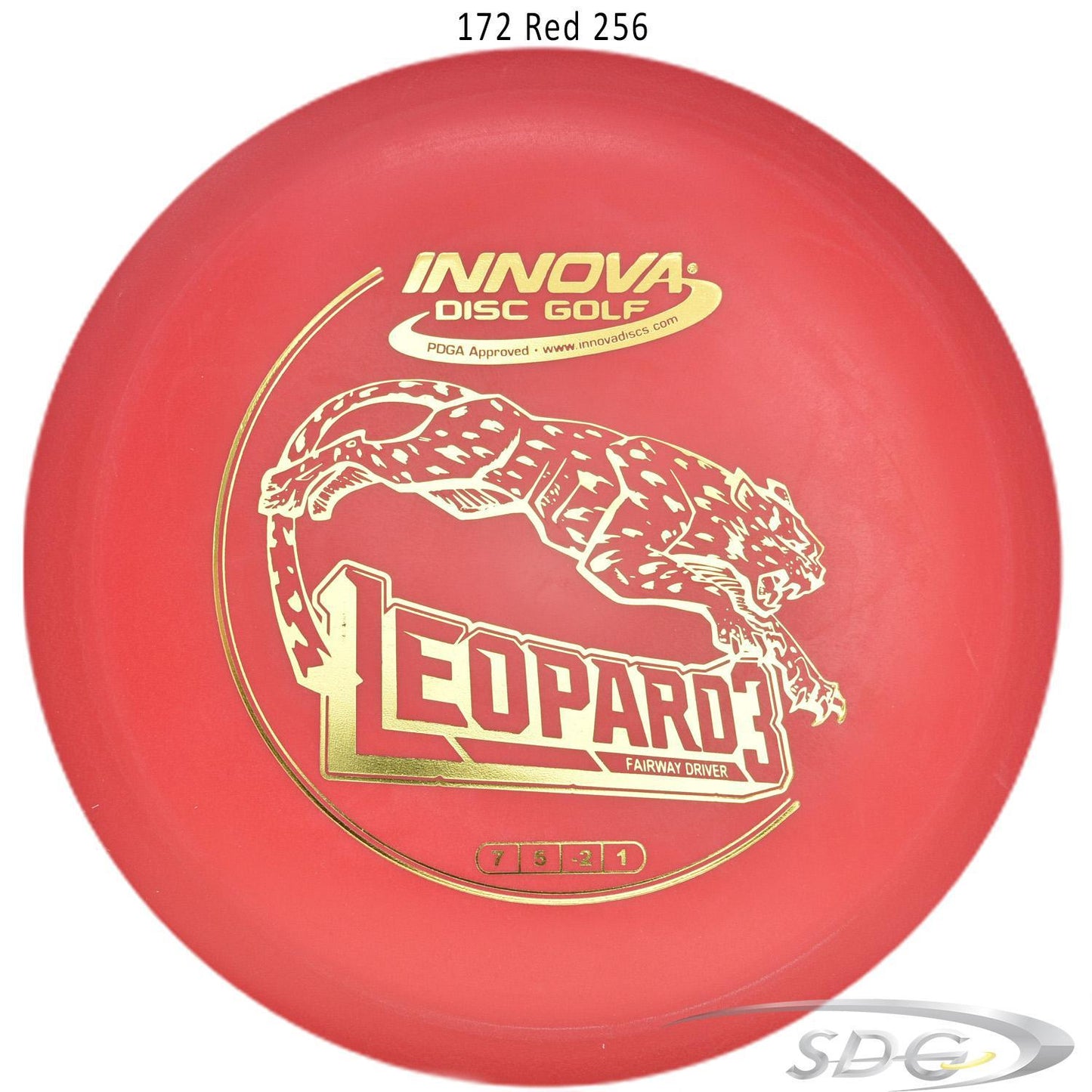 innova-dx-leopard3-disc-golf-fairway-driver 172 Red 256 
