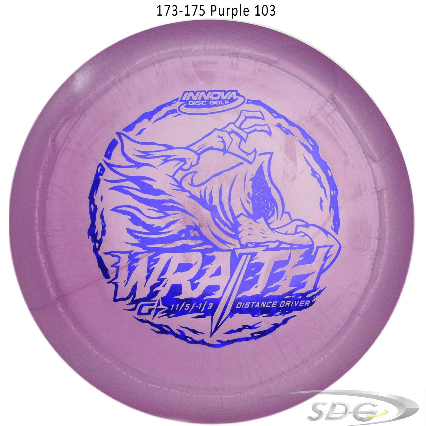 innova-gstar-wraith-disc-golf-distance-driver 173-175 Purple 103 