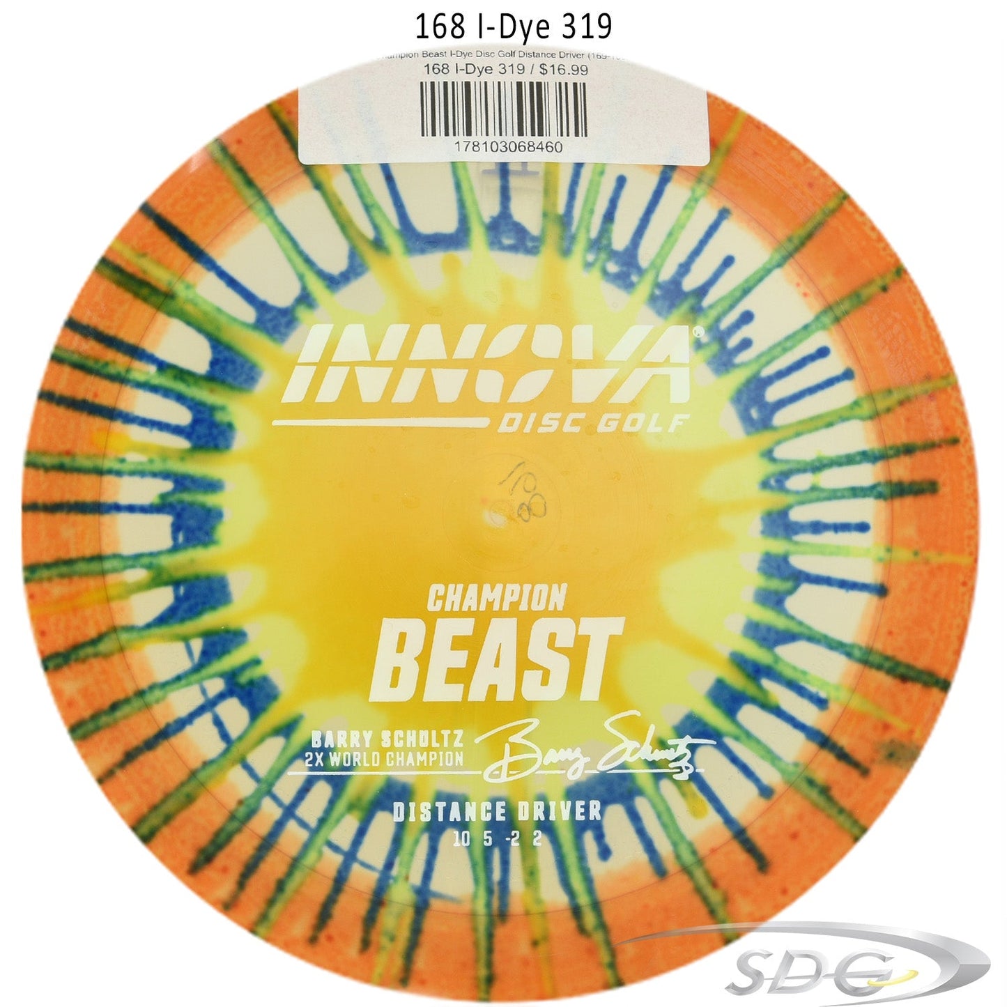 innova-champion-beast-i-dye-disc-golf-distance-driver 168 I-Dye 319