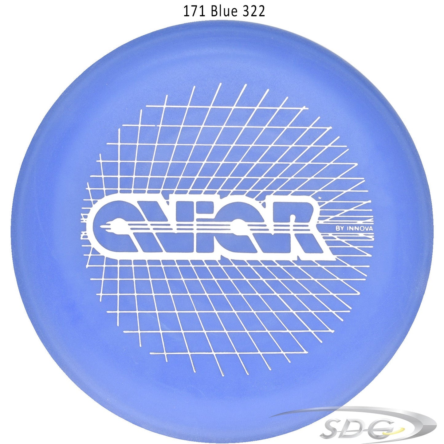 innova-dx-aviar-classic-grid-stamp-disc-golf-putter 171 Blue 322 