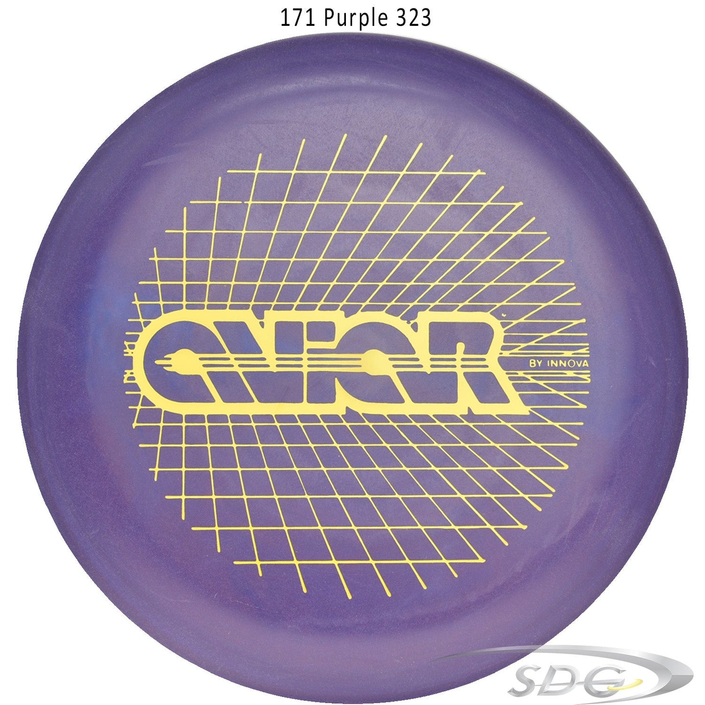 innova-dx-aviar-classic-grid-stamp-disc-golf-putter 171 Purple 323 
