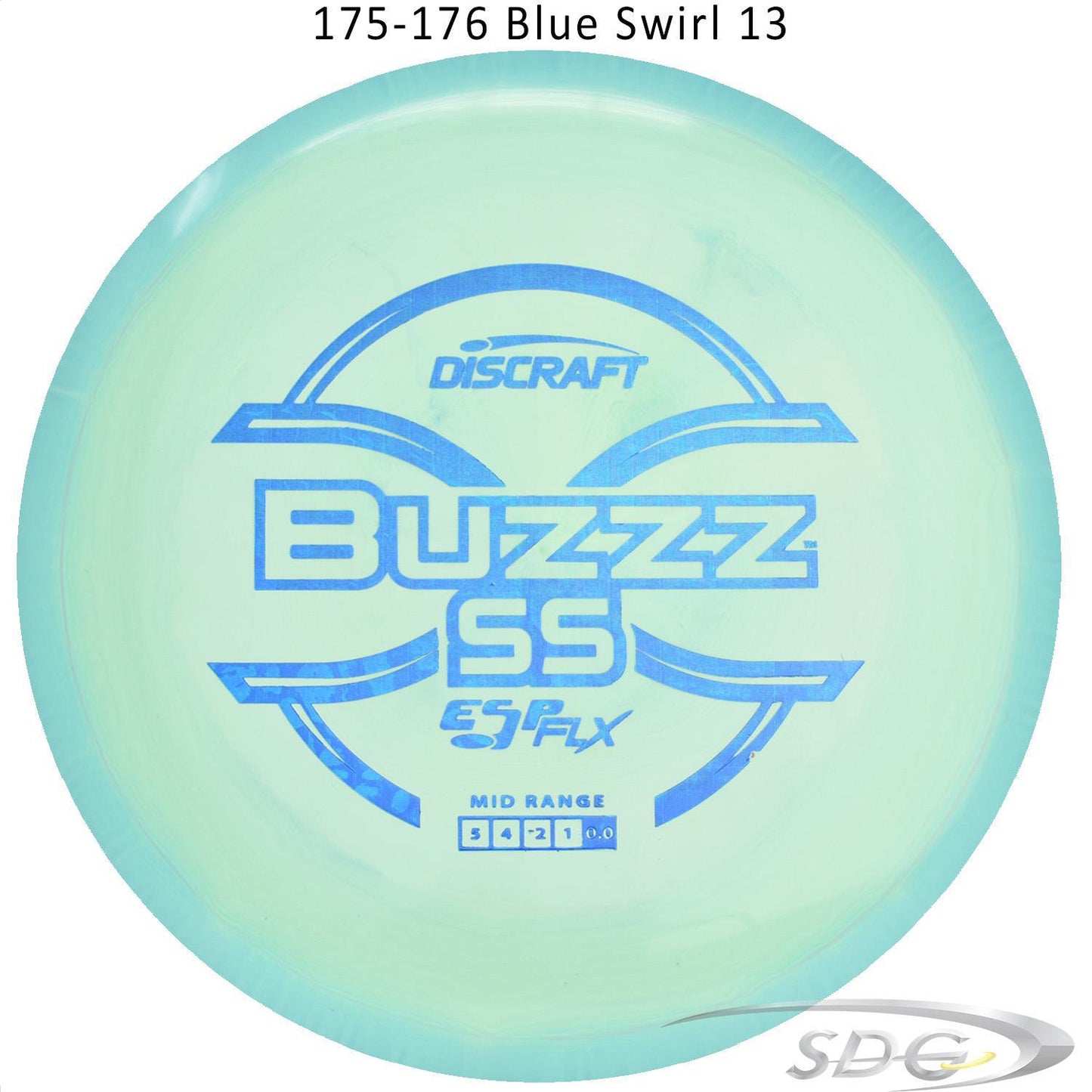 discraft-esp-flx-buzzz-ss-disc-golf-mid-range 175-176 Blue Swirl 13