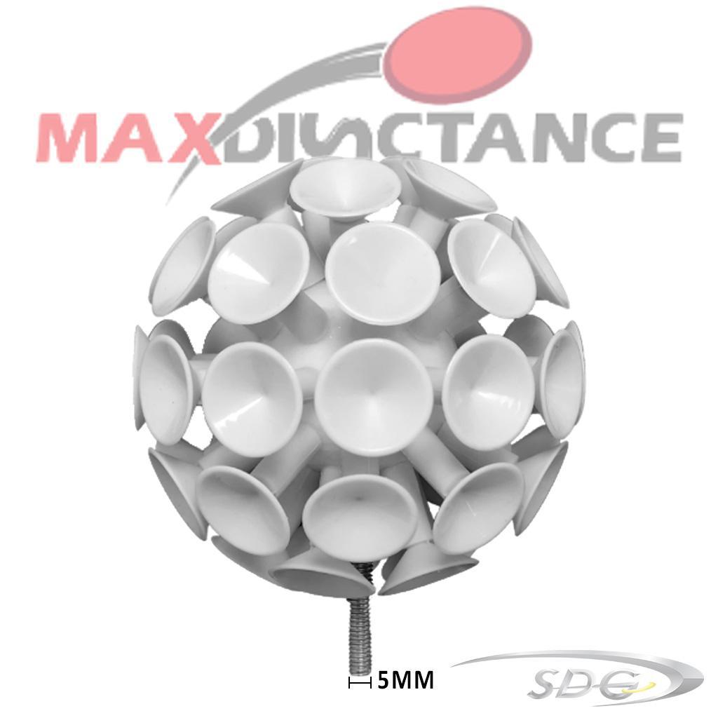 Max Disctance Suction Cup Disc Golf Retriever Pole Attachment with 5mm screw