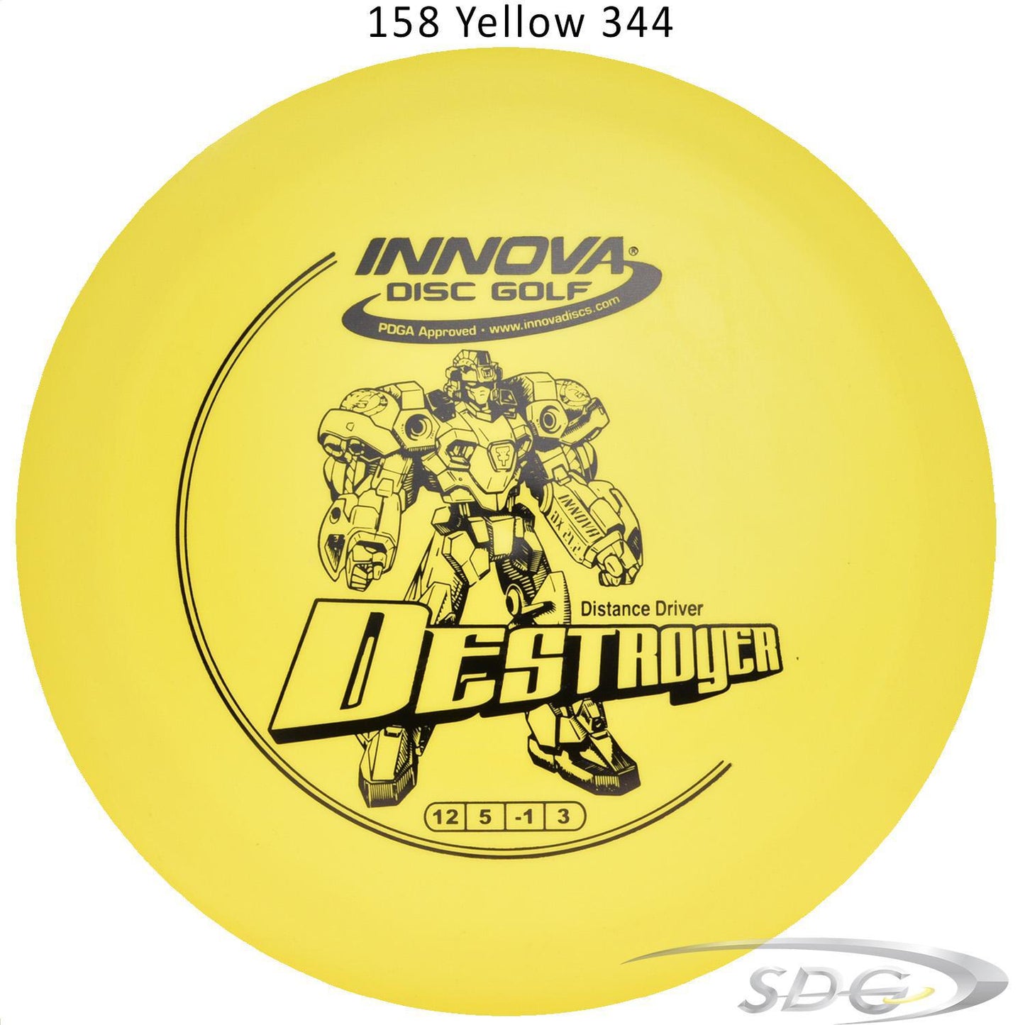 innova-dx-destroyer-disc-golf-distance-driver 158 Yellow 344 