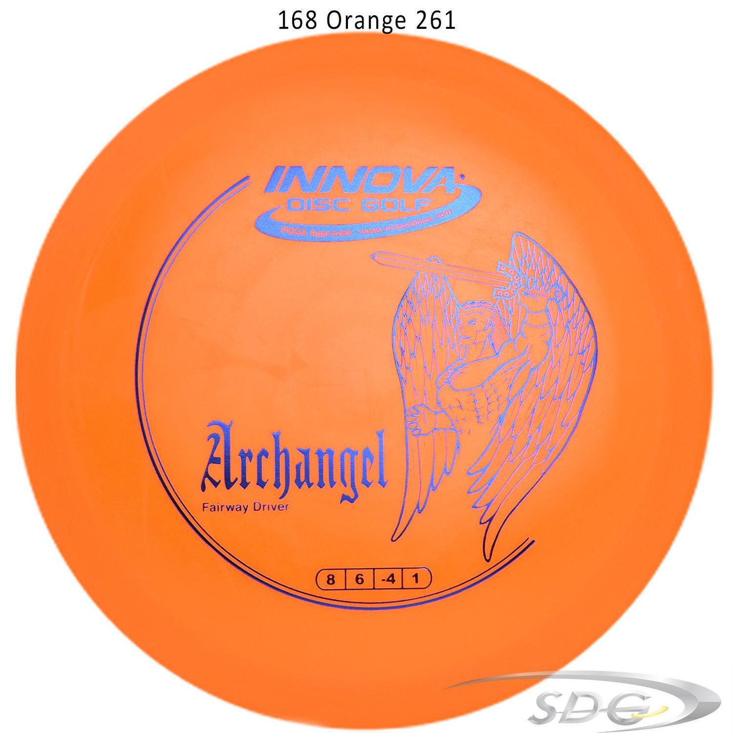 innova-dx-archangel-disc-golf-fairway-driver 168 Orange 261 