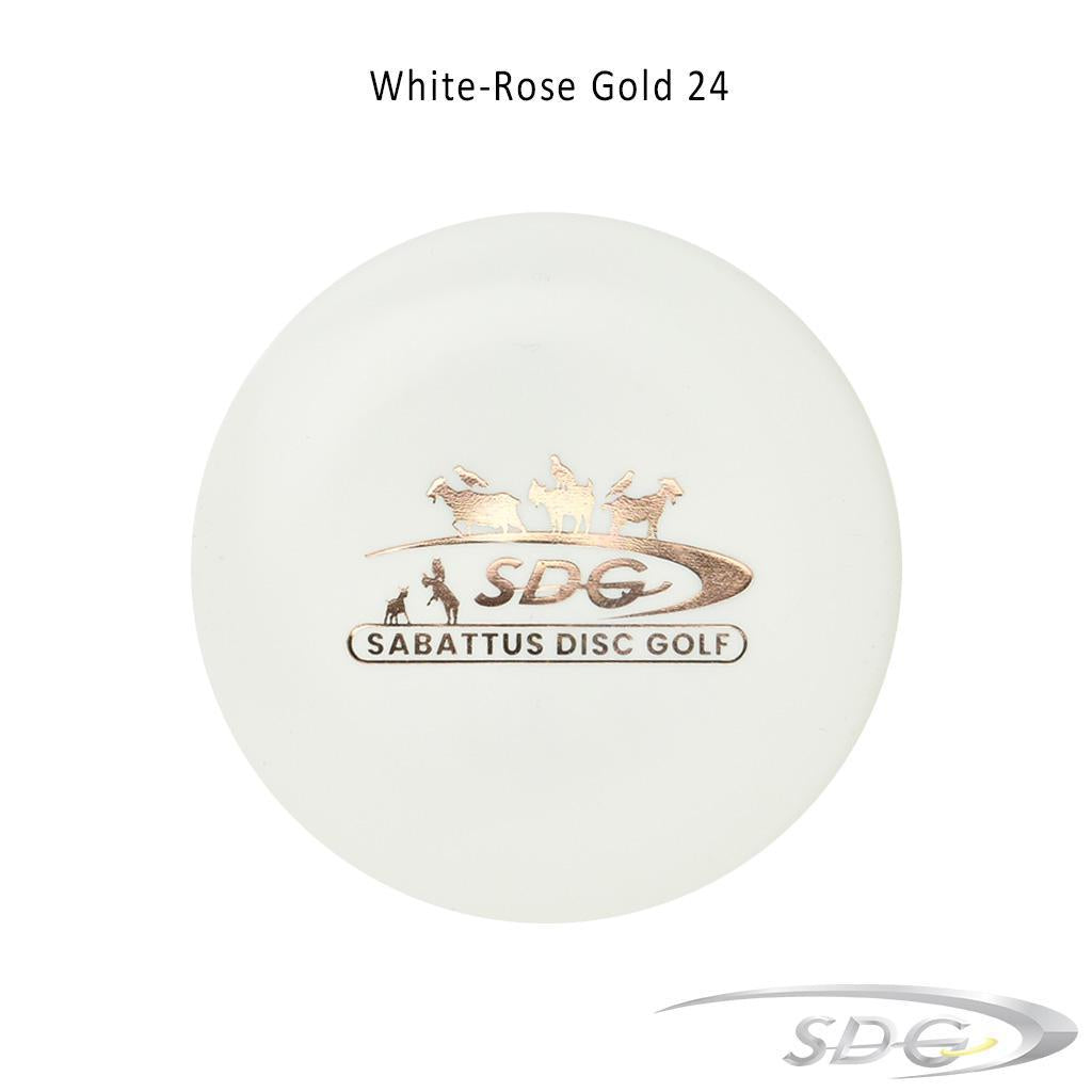 innova-mini-marker-regular-w-sdg-5-goat-swish-logo-disc-golf White-Rose Gold 24 