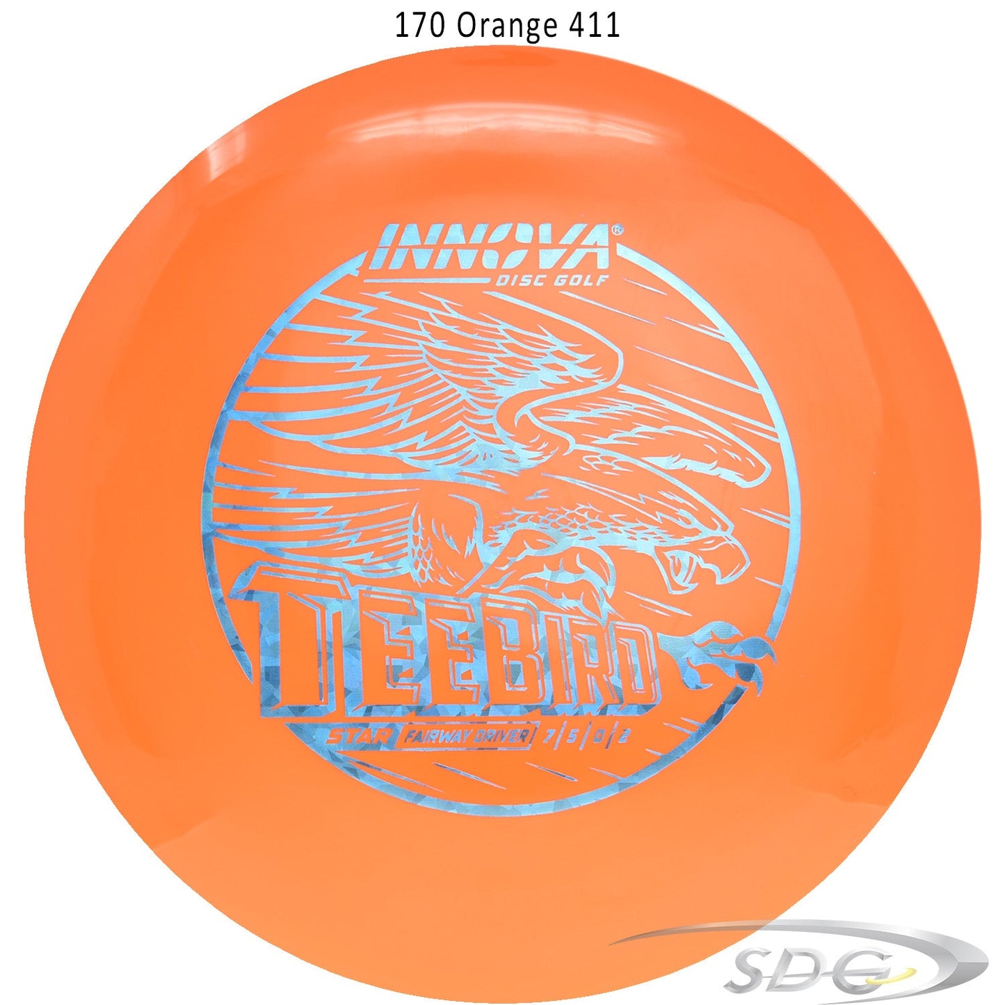 innova-star-teebird-disc-golf-fairway-driver 170 Orange 411 