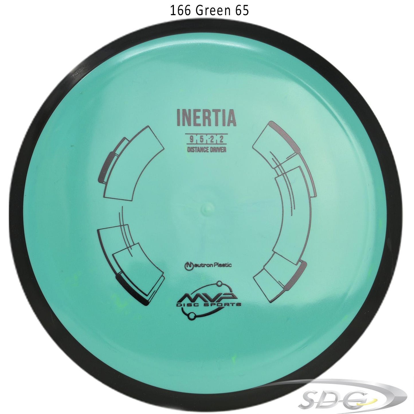 mvp-neutron-inertia-disc-golf-distance-driver 166 Green 65 