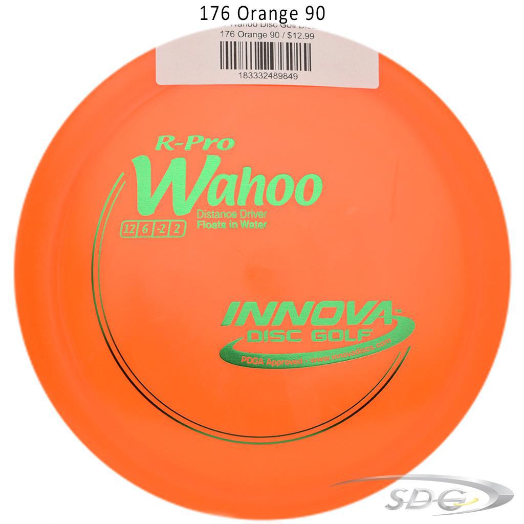 innova-r-pro-wahoo-disc-golf-distance-driver 176 Orange 90 