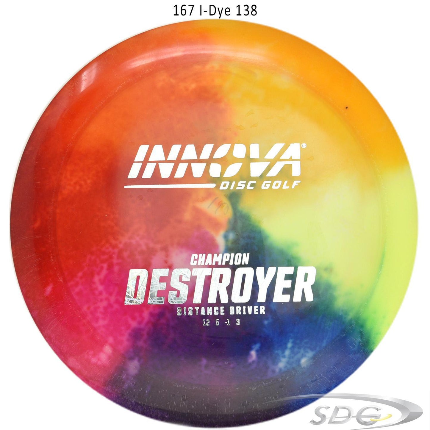innova-champion-destroyer-i-dye-disc-golf-distance-driver 167 I-Dye 138 