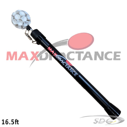Max Disctance 16.5ft Carbon Fiber Disc Retriever with suction cup head 