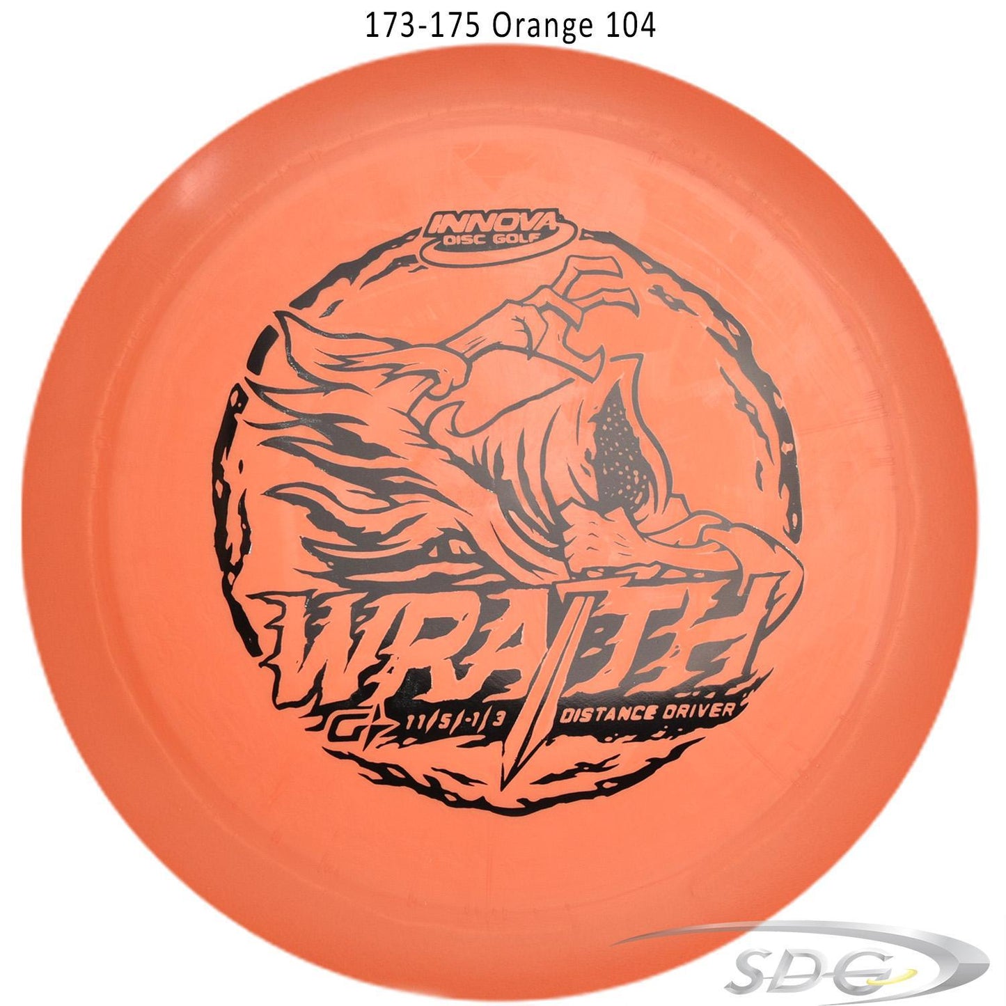 innova-gstar-wraith-disc-golf-distance-driver 173-175 Orange 104 
