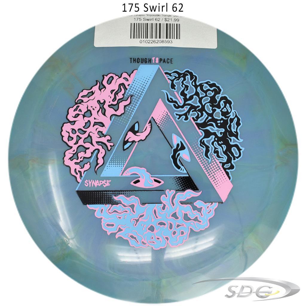 tsa-nebula-ethereal-synapse-impossible-triangle-disc-golf-fairway-driver 175 Swirl 62 