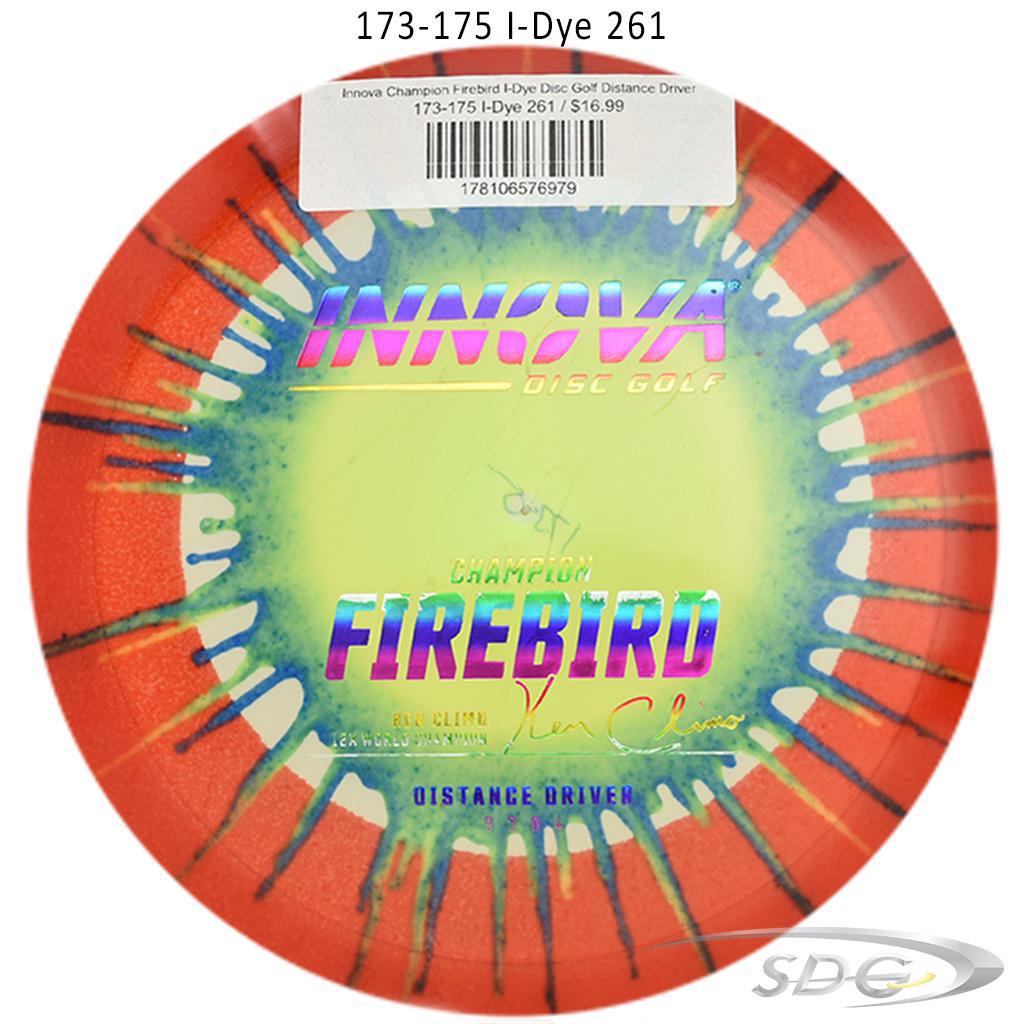 innova-champion-firebird-i-dye-disc-golf-distance-driver 173-175 I-Dye 261