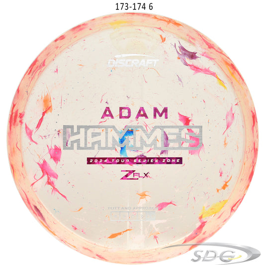Discraft Jawbreaker Z FLX Zone 2024 Adam Hammes Tour Series Disc Golf Mid-Range