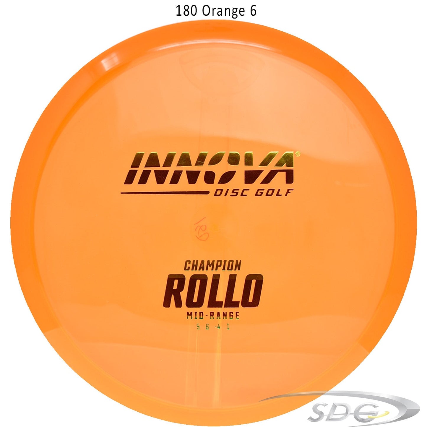 innova-champion-rollo-disc-golf-mid-range 180 Orange 6 