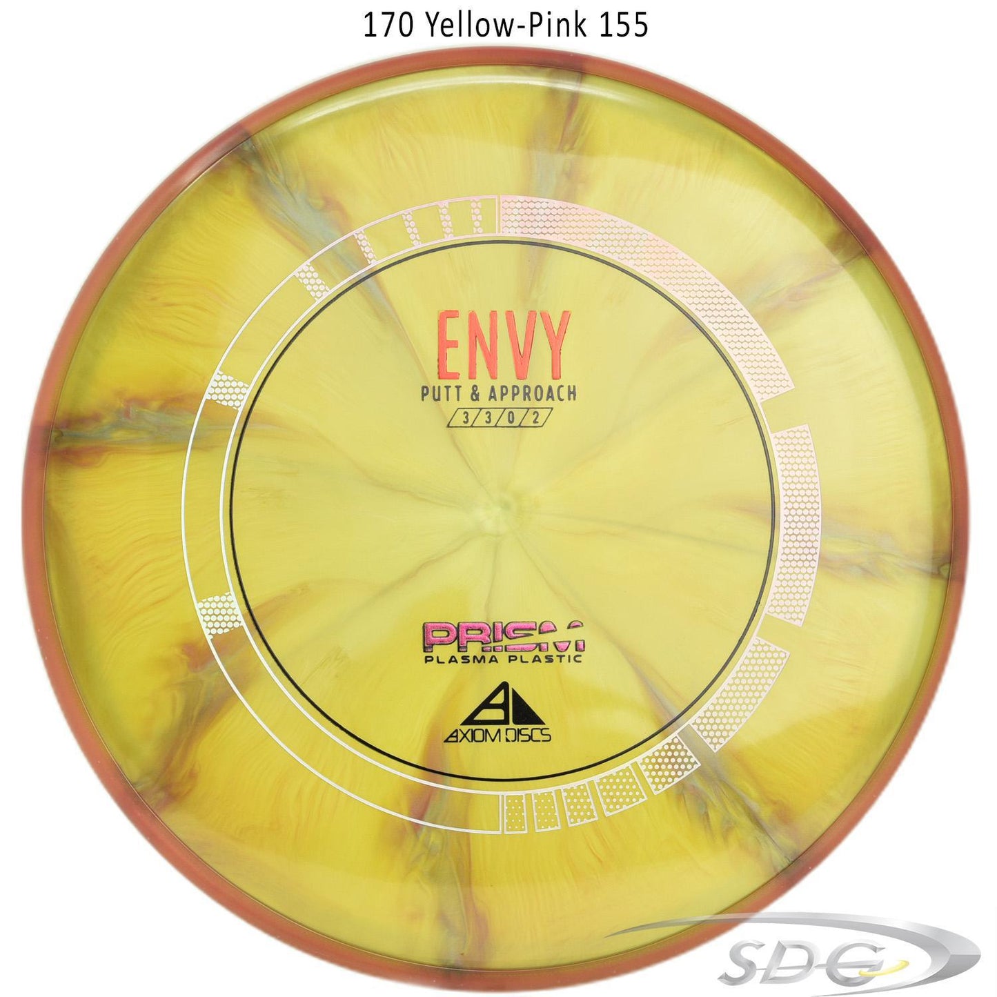 axiom-prism-plasma-envy-disc-golf-putt-approach 170 Yellow-Pink 155