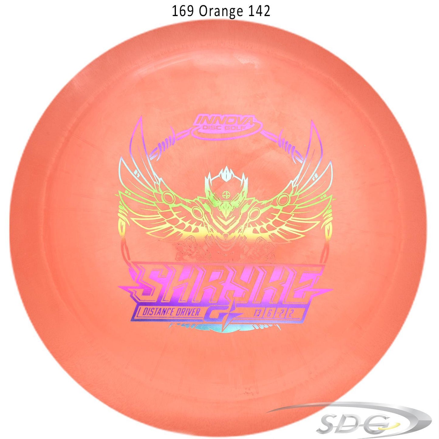 innova-gstar-shryke-disc-golf-distance-driver 169 Orange 142 