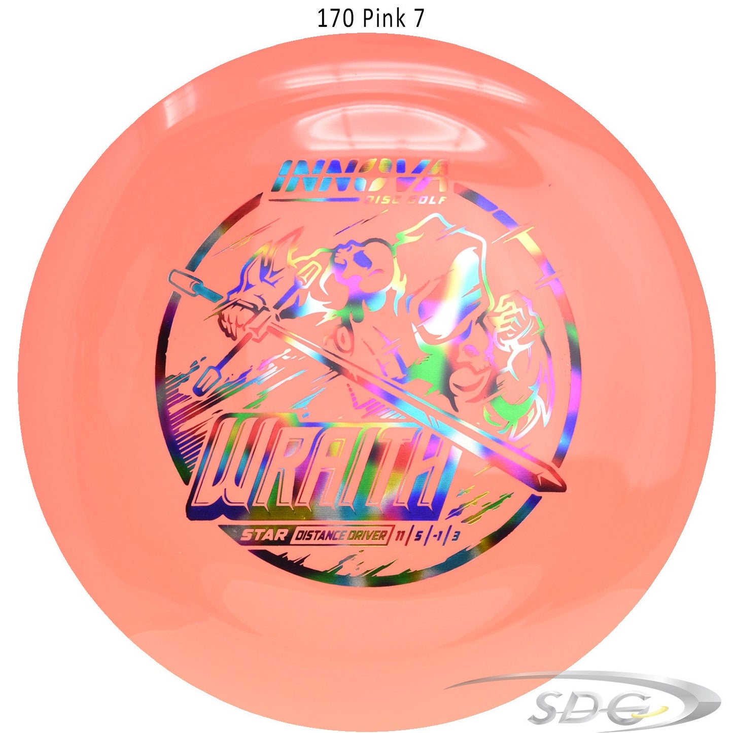 innova-star-wraith-disc-golf-distance-driver 170 Pink 7 