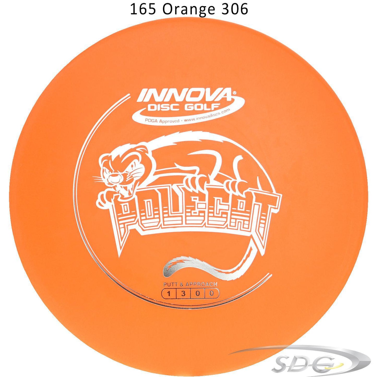 innova-dx-polecat-disc-golf-putter 165 Orange 306 