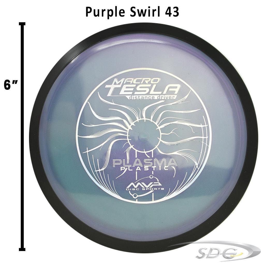 mvp-plasma-tesla-macro-disc-golf-mini-marker Purple Swirl 43 