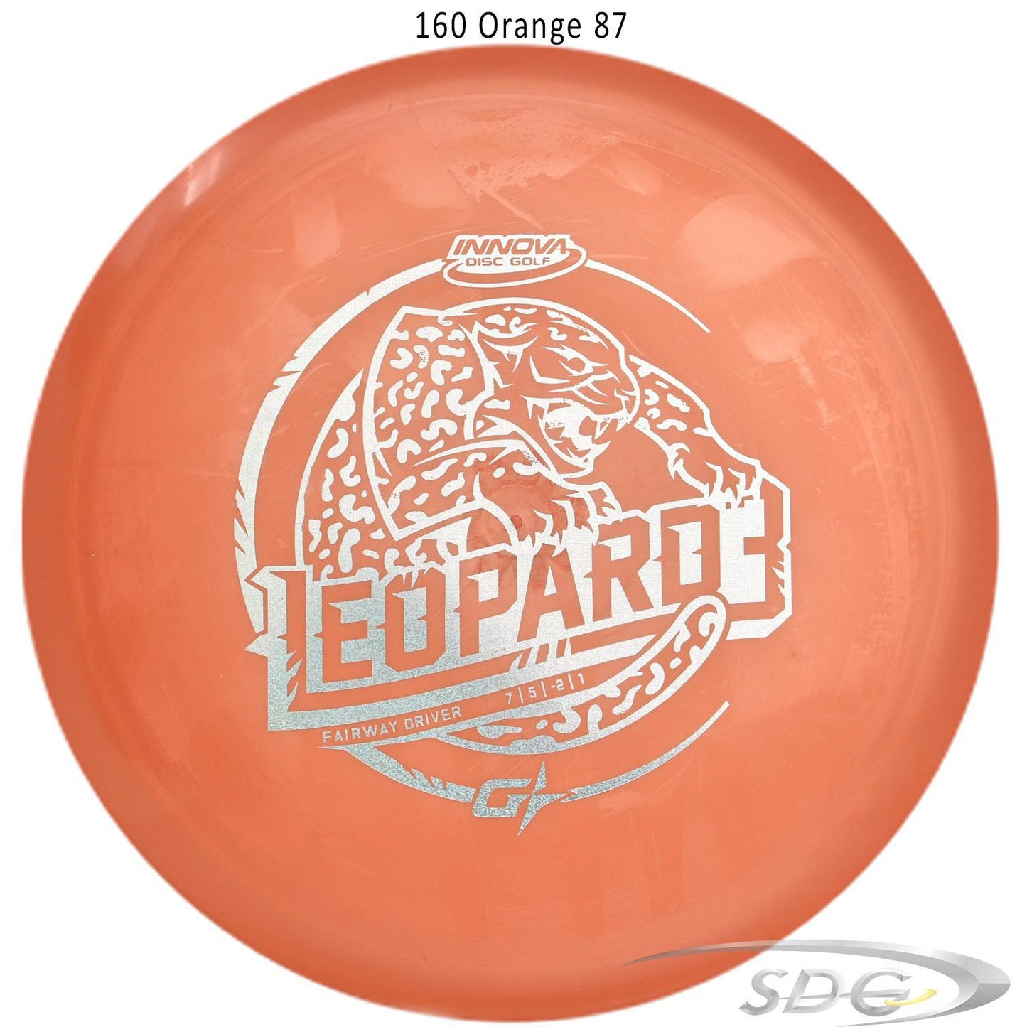innova-gstar-leopard3-disc-golf-fairway-driver 160 Orange 87 